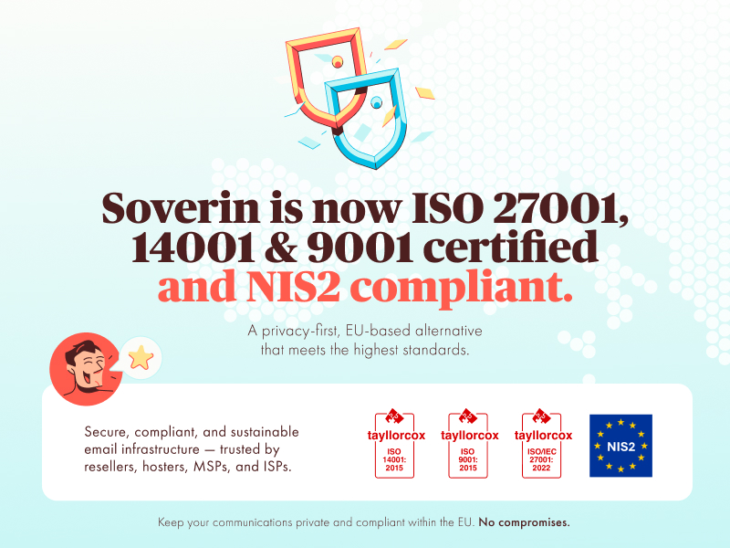 ISO 27001, 14001 & 9001 certified and NIS2 compliant.